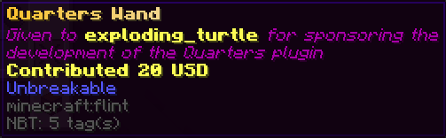 Quarters Wand Lore exploding turtle.png