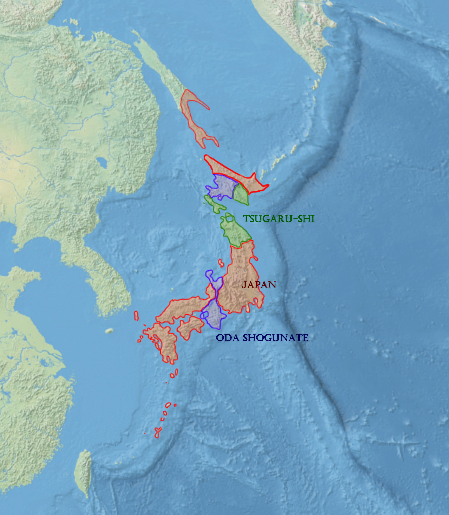 File:Japan, Tsugaru shi and Oda's Border plans.png