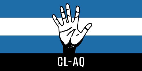 Flag of the CL-AQ, c. October 2024