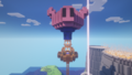 The Kirby Balloon, called the "Montgolfière Celeste"