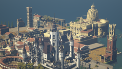 Arial View of Terra Nova's Rome