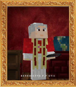 Portrait of Pope Benedict XVII