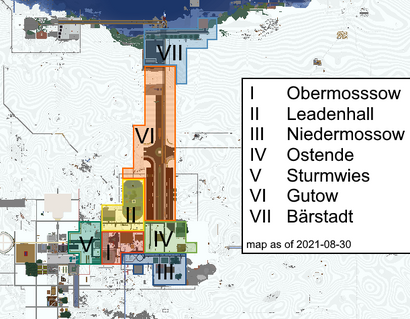 Mossow Subdivisions as of 30th August 2021 (clickable)