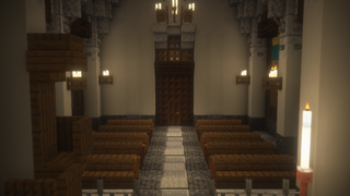 inside view, Entrance