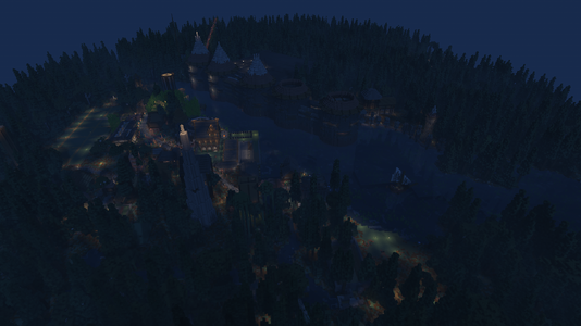 Fennurthern, Acadia from above