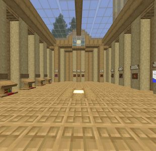 The inside of the Beacon museum