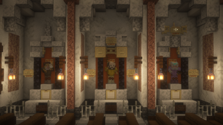 inside view, Side Altars