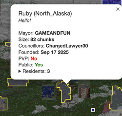 The new Ruby (formerly Ruby_Embassy), founded by Addychi01, current mayor/co-mayors are GAMEANDFUN and ChargedLawyer30