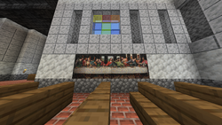 Impero di Italia Church Inside 4 The Last Supper painting.webp