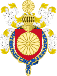 Coat of Arms of Japanese Emperor (Knight of the Garter Variant).svg.png