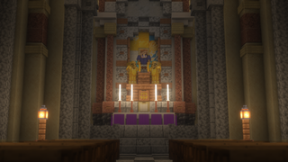 inside view, High Altar