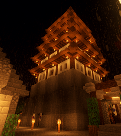The big pagoda (Also the Castle.)