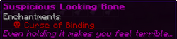 Suspicious Looking Bone lore.png