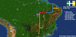 The first Transport Minister made his project.