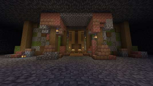 A museum for the nation of Manicouagan following its merge with Cascadia (photo from build world, not EarthMC)