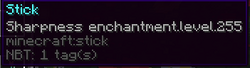 Sharpness Stick Lore.png