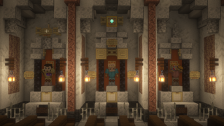 inside view, Side Altars