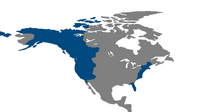 Cascadia at its largest territorial extent in late 2019
