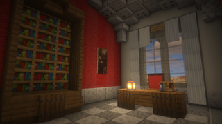 inside view, Office of the Abbot Primate