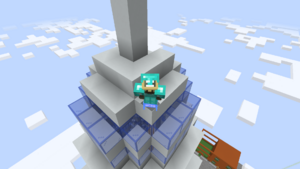 Citizen Cazy Man standing on top of the CST.png