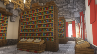 inside view, Library