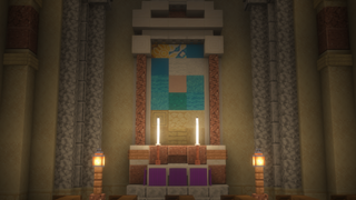 inside view, Side Altar