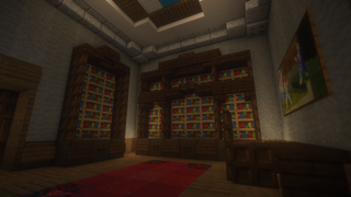 inside view, Library