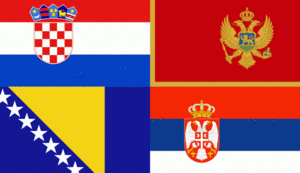 Bosnian-Croatian-Serbian-montenegin flag.gif