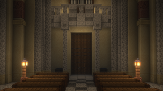 inside view, Entrance