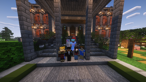 Aghast Cabinet in front of palace.png