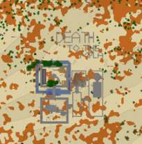 The first base can be seen to this day from dynmap.