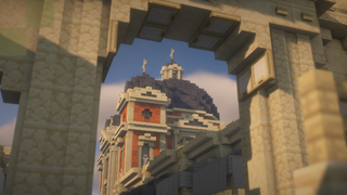 side view, Market Square