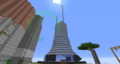 Centennial State Tower (C.S.T) being constructed with citizen Amuzing_winnerz. June 5, 2020.