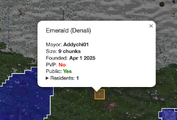 Emerald on its day of creation (01/04/2025)