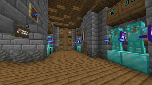 Screenshot of the Fort Ox diamond armoury.