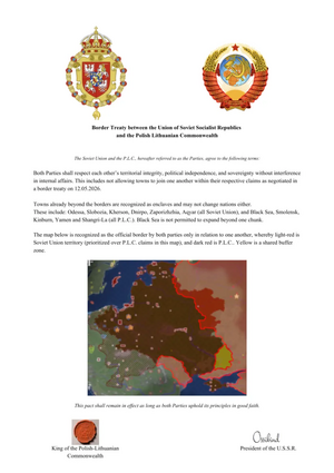 The border treaty.