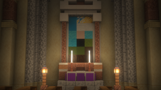 inside view, Side Altar