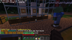 The Golden Armor of Suomi after the helmet and chestplate got stolen